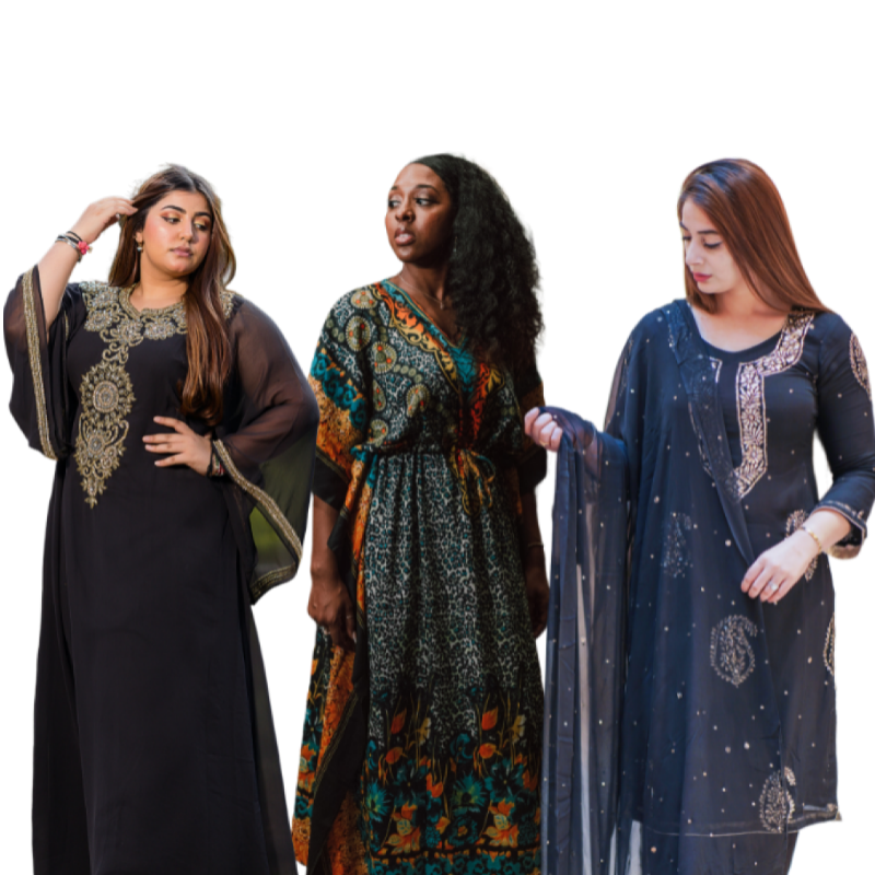 Medizi Fashion - three elegant and classy ladies showing off